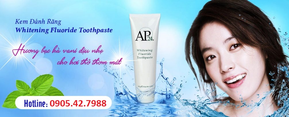 Kem đánh răng ap24 nuskin của mỹ