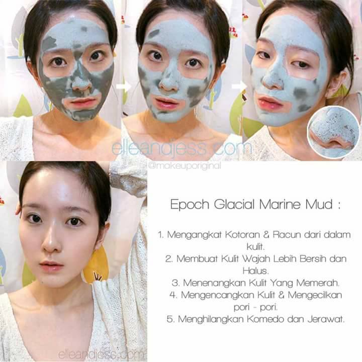 Mặt nạ bùn biển tự nhiên epoch glacial marine mud Nuskin