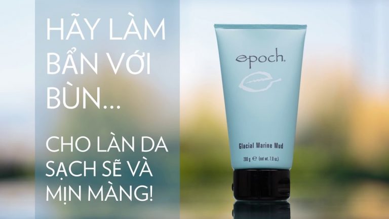 Mặt nạ bùn biển tự nhiên epoch glacial marine mud Nuskin