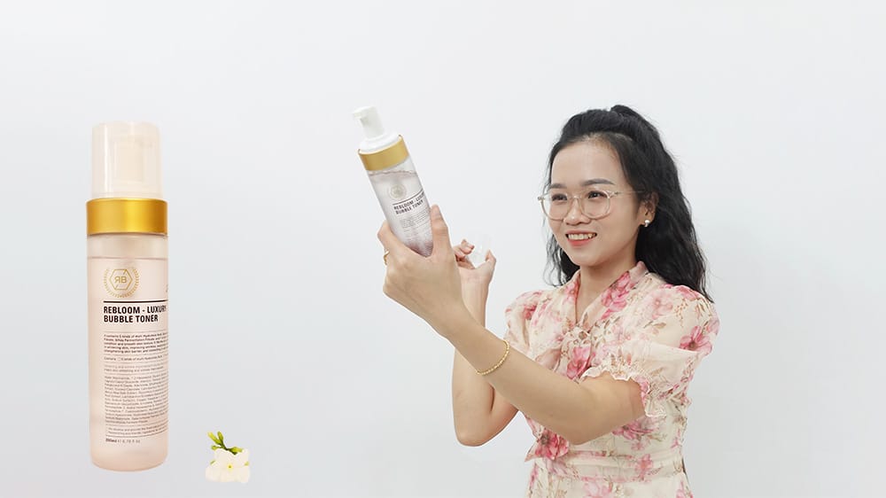 Toner , nước cân bằng da, nước hoa hồng, chống lão hoá, mỹ phẩm hàn quốc, rebloom luxury. Cosmedi,viinus care